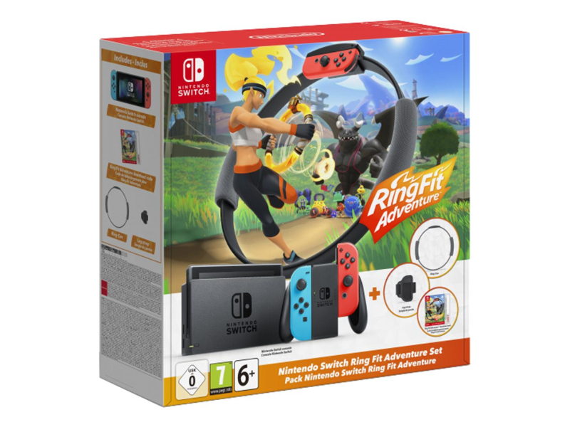 Nintendo Switch + Ring Fit - Adventure Set